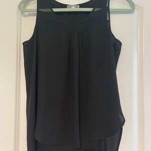 Elegant Black Sleeveless Top